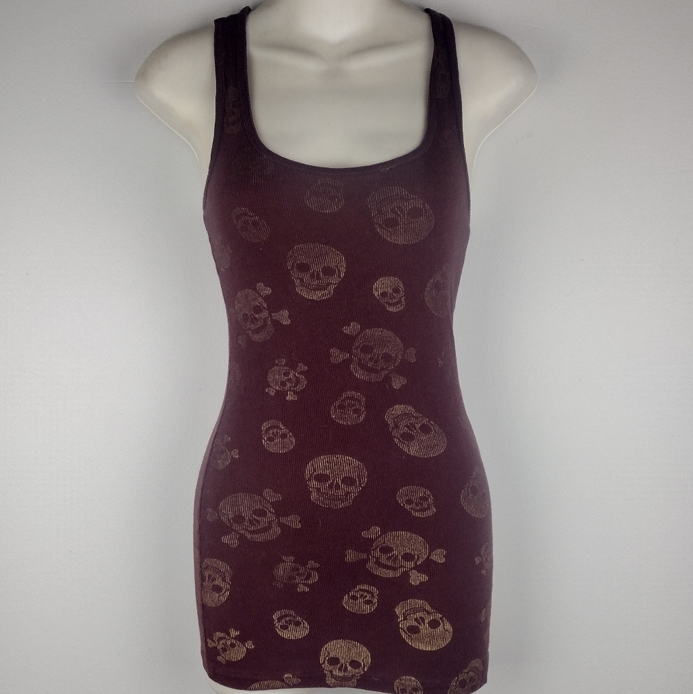 No Boundaries Skull Tank Top